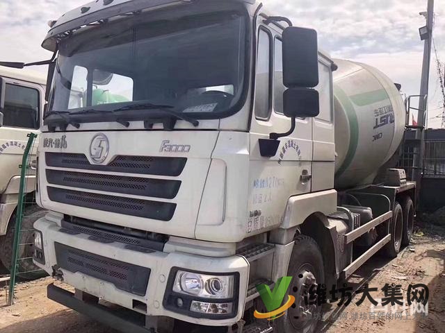 18年二手德龍攪拌車 大15方后八輪 336馬力