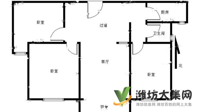 上城國際C區,精品房帶裝修,采光好