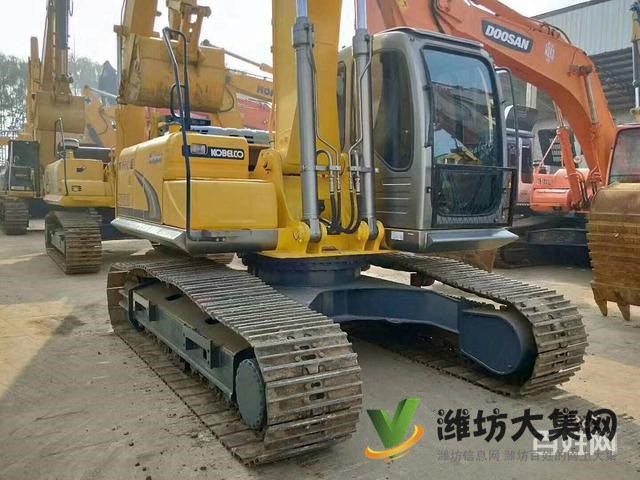 日本進口神鋼200大黃蜂挖掘機原版車況價格美麗