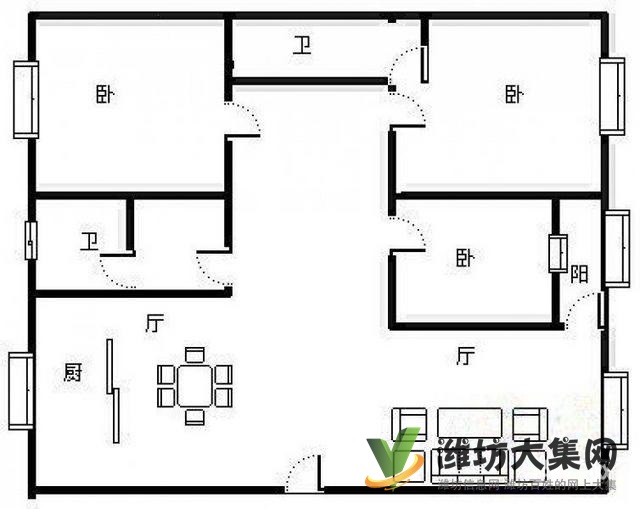 金馬路與健康街一樓帶一百多平米的大院子帶車庫車位