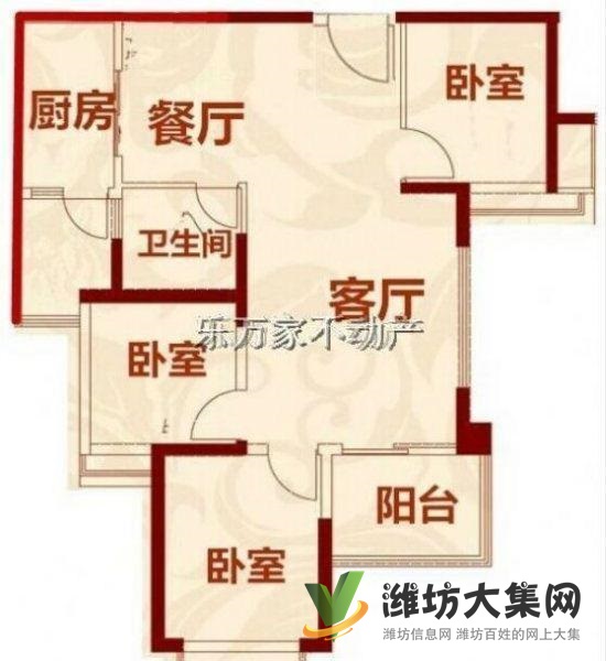 安全交易 只賣1個(gè)月85萬(wàn)85萬(wàn)買精裝3室恒