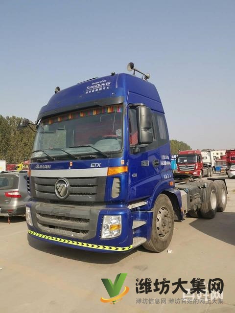 出售二手歐曼牽引車 雙驅輕體430馬力 國五排放