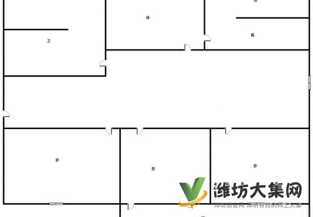 中學街局長樓水利局宿舍2樓134平3明客廳北向實際