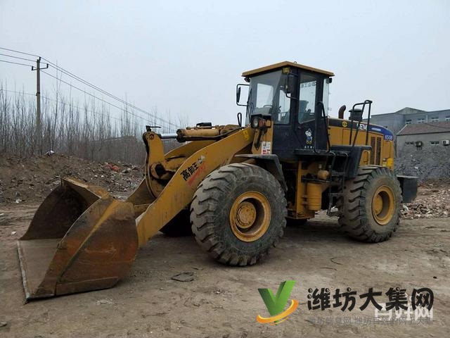 轉讓極品14年底原版山工650B 加長臂裝載機