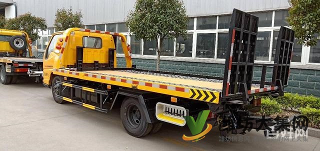 江鈴藍牌一拖二清障車廠家直銷價格 有現車 超低首