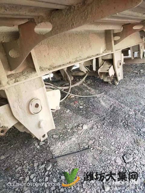 低價(jià)處理9米2.55米4.8米二手后翻自卸半掛車