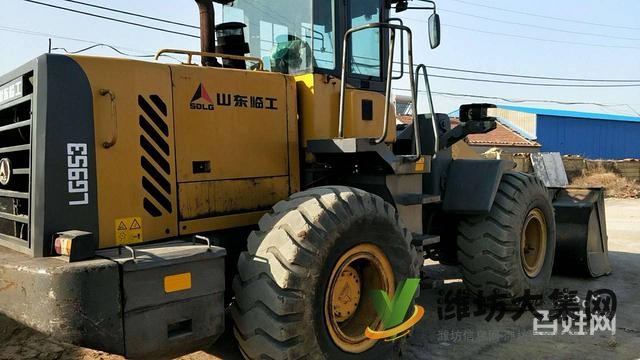 急轉自用的山工655D和臨工953L兩臺裝載機