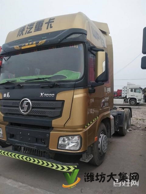 急售二手陜汽德龍X3000牽引車500馬力雙驅重體