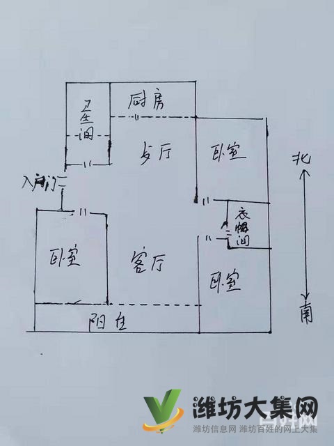 直降10萬(wàn)新華路電梯洋房3室2廳176平僅售130