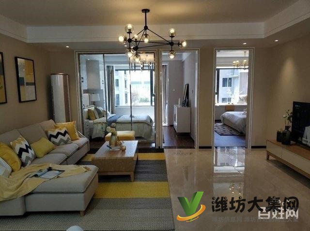 萬達北 泰華近 總價87萬買個125平的大三室新房子