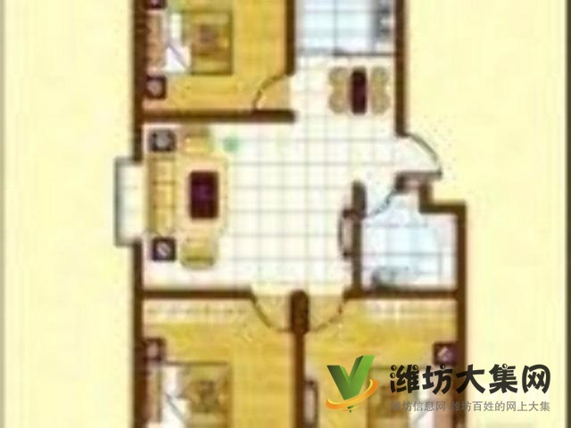 健康街工商局宿舍新華學(xué)校近多層2樓90平米標(biāo)準(zhǔn)三室