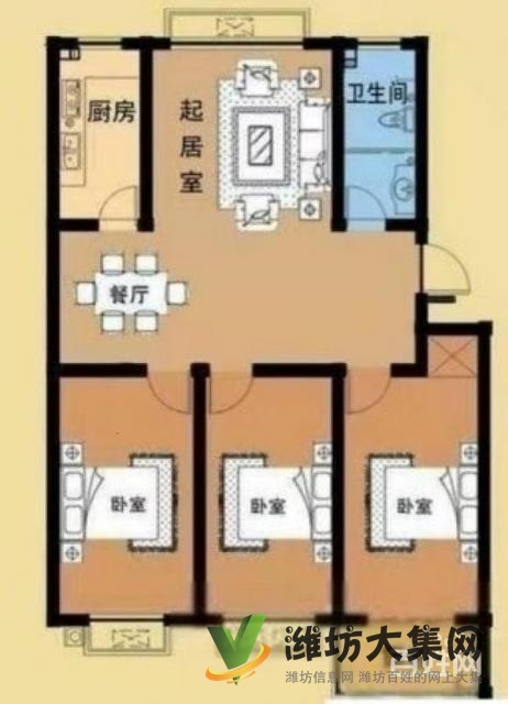 急售 民生街工人新村多層三樓 精裝四室 實驗廣文一