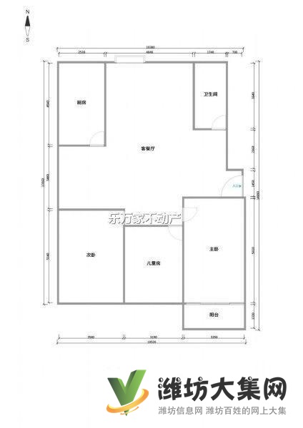 虞河畔德潤左岸華庭精裝3室2廳3室朝陽房主外地發展