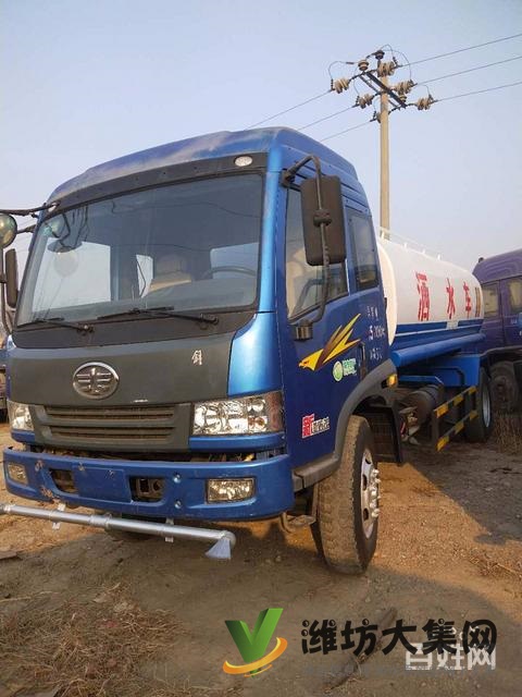 低價出售二手灑水車，可選底盤定制，加裝霧炮機