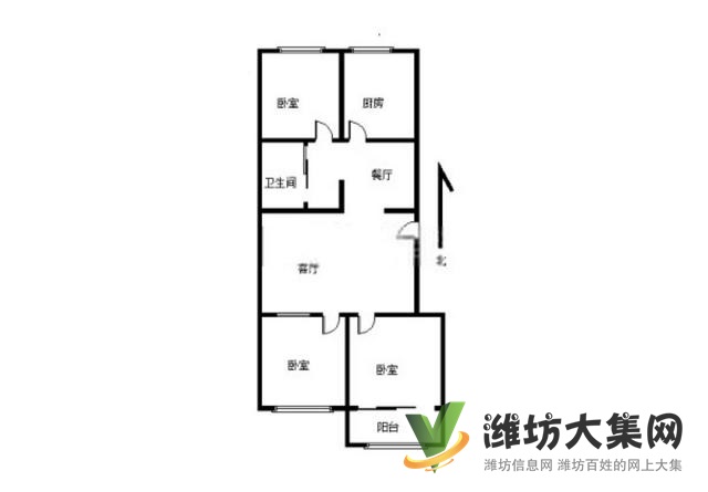 金都時代新城105平3室精裝 客廳有窗戶 東鄰虞河