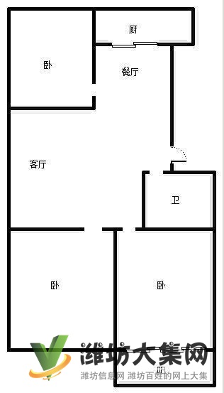 時代麗景苑 103平首付25萬 小高層毛坯 出稅