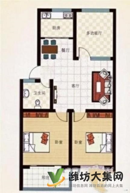 東風街文化路華光苑 多層三樓精裝三室 急售 早春園
