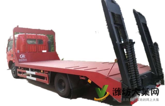 拖拉150挖機(jī)拖車(chē)廠家東風(fēng)商用挖機(jī)拖車(chē)廠家