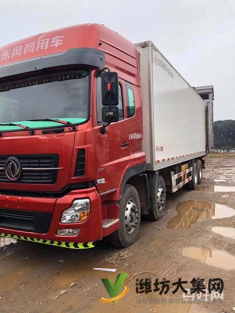 出售東風天龍冷藏車340馬力國五肉溝車