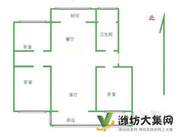 櫻園人民醫(yī)院?jiǎn)挝环?新華近0公攤 大H前后雙陽(yáng)臺(tái)單