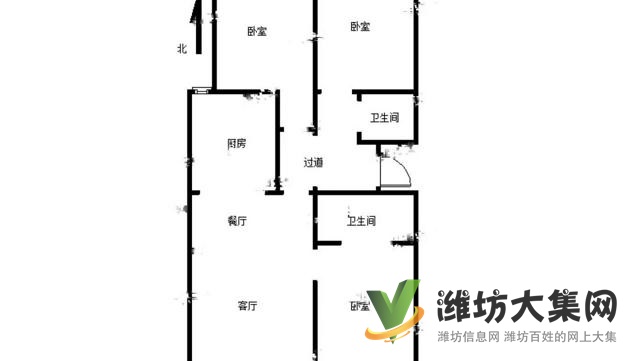 楓葉國際旁圣菲漫步電梯房三室南北通透便宜出售