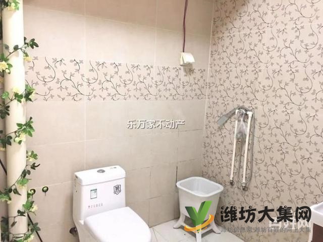 萬達濰坊中學近中央麗景精裝全齊兩室拎包入住可陪讀