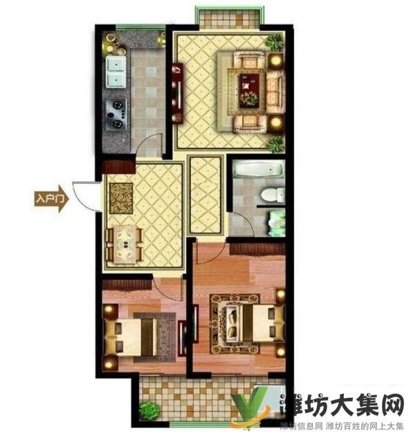 市府廣場旁 南北通透雙陽臺 精裝未住 僅85萬