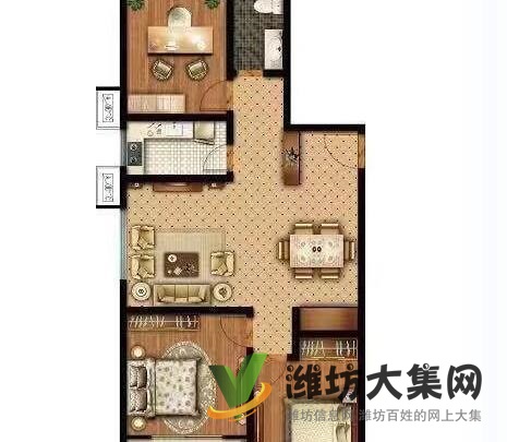 美國小鎮(zhèn)130平64萬急售