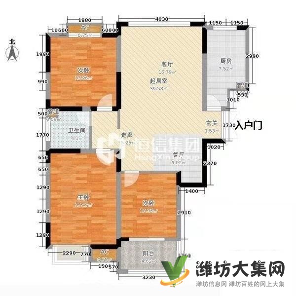 精裝三房 麗水芳洲 業主城心出售 僅需78萬 鑰匙