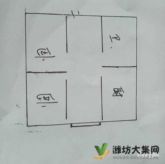濰棉新樓四樓帶閣樓86平簡(jiǎn)裝兩室66萬(wàn)可議