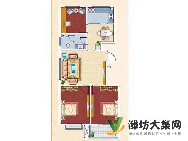 體育場近高鐵北站 欣海花園 有鑰匙 通透兩室