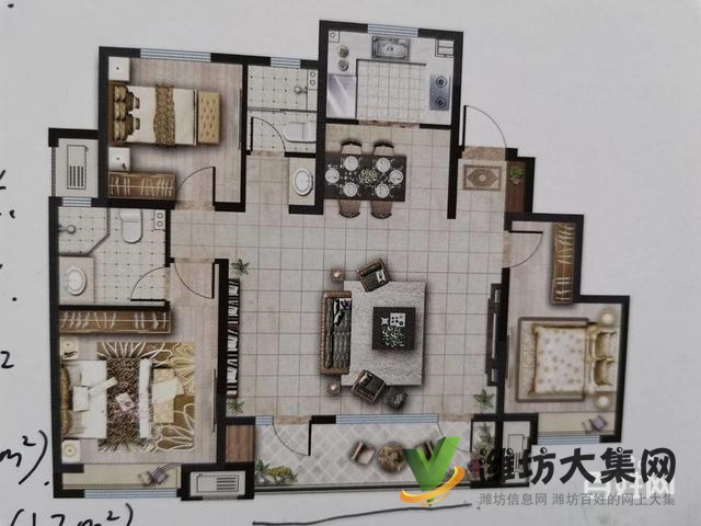 市北區(qū)離青云學(xué)府近的小區(qū)翰林苑,出租家電家具齊全拎