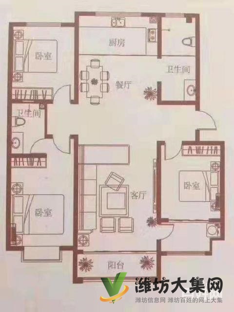 低首付3萬!好房子來了,領(lǐng)世新城143平,毛坯帶車庫,南北
