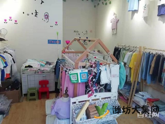 (迅租網)新華路樂川街小區門口童裝店轉讓可空轉