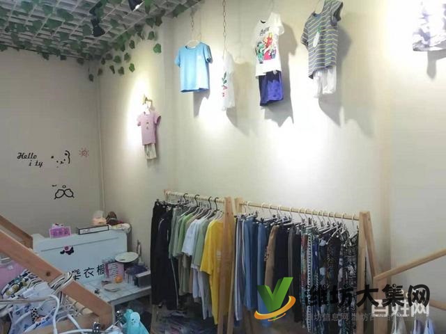 (迅租網)新華路樂川街小區門口童裝店轉讓可空轉