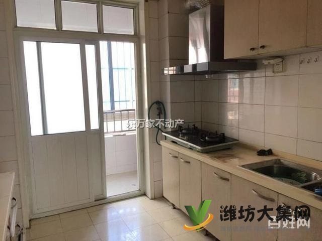 萬達濰坊中學近中央麗景精裝全齊兩室拎包入住可陪讀