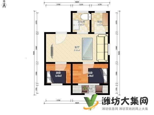 泰華萬達(dá)近葦灣小區(qū)經(jīng)典2室,家電家具齊全,拎包入住。