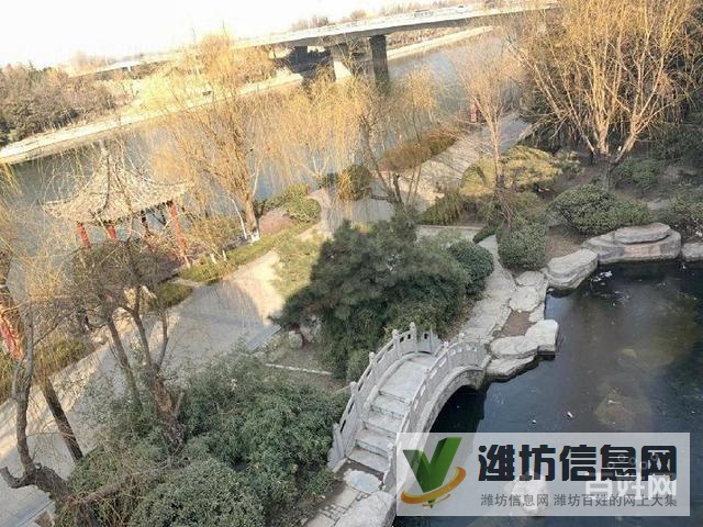 萬達近陽光假日白浪河畔 四層墅質洋房一樓帶院送負一