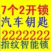 青州7個2開鎖汽車鑰匙指的圖標