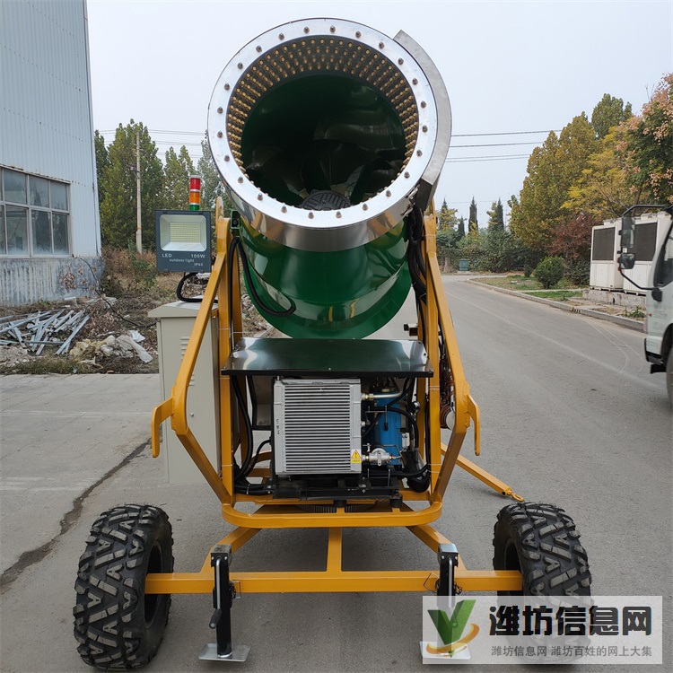 小型造雪機直營批發 多地形戶外自動飄雪機 全電動小型造雪機