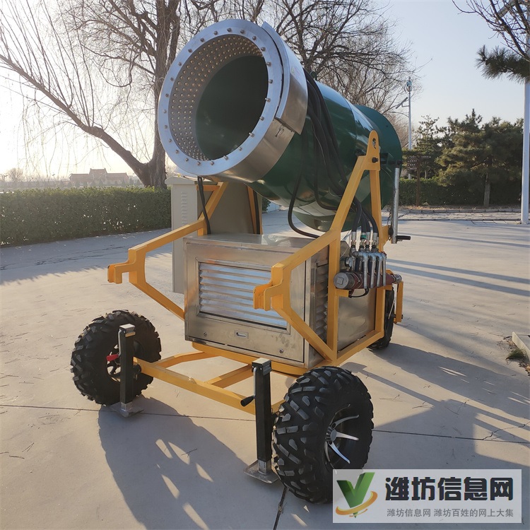 小型造雪機直營批發 多地形戶外自動飄雪機 全電動小型造雪機