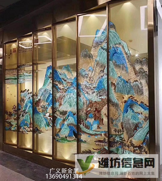 不銹鋼屏風優點 玄關不銹鋼屏風隔斷裝飾效果圖